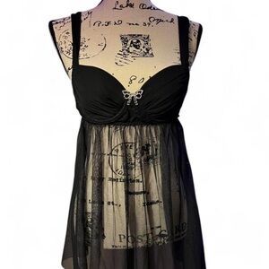 Linea Donatella Classic Black Nightwear